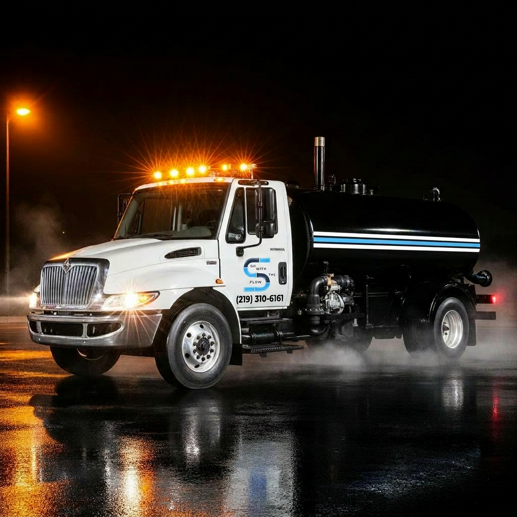 high-capacity commercial vacuum truck